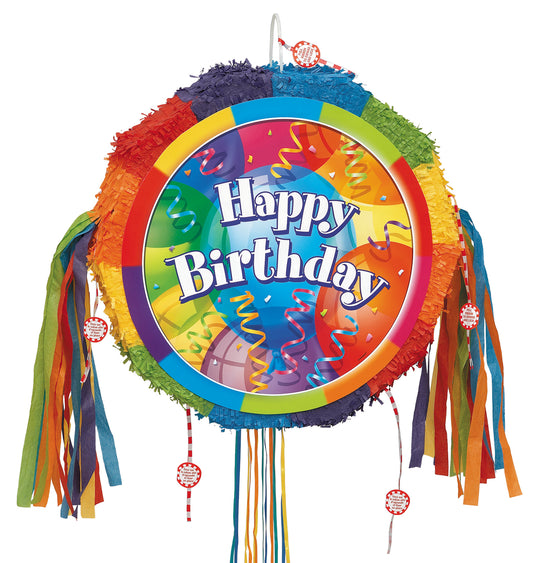 Brilliant Balloons Drum Pop-Out Piñata