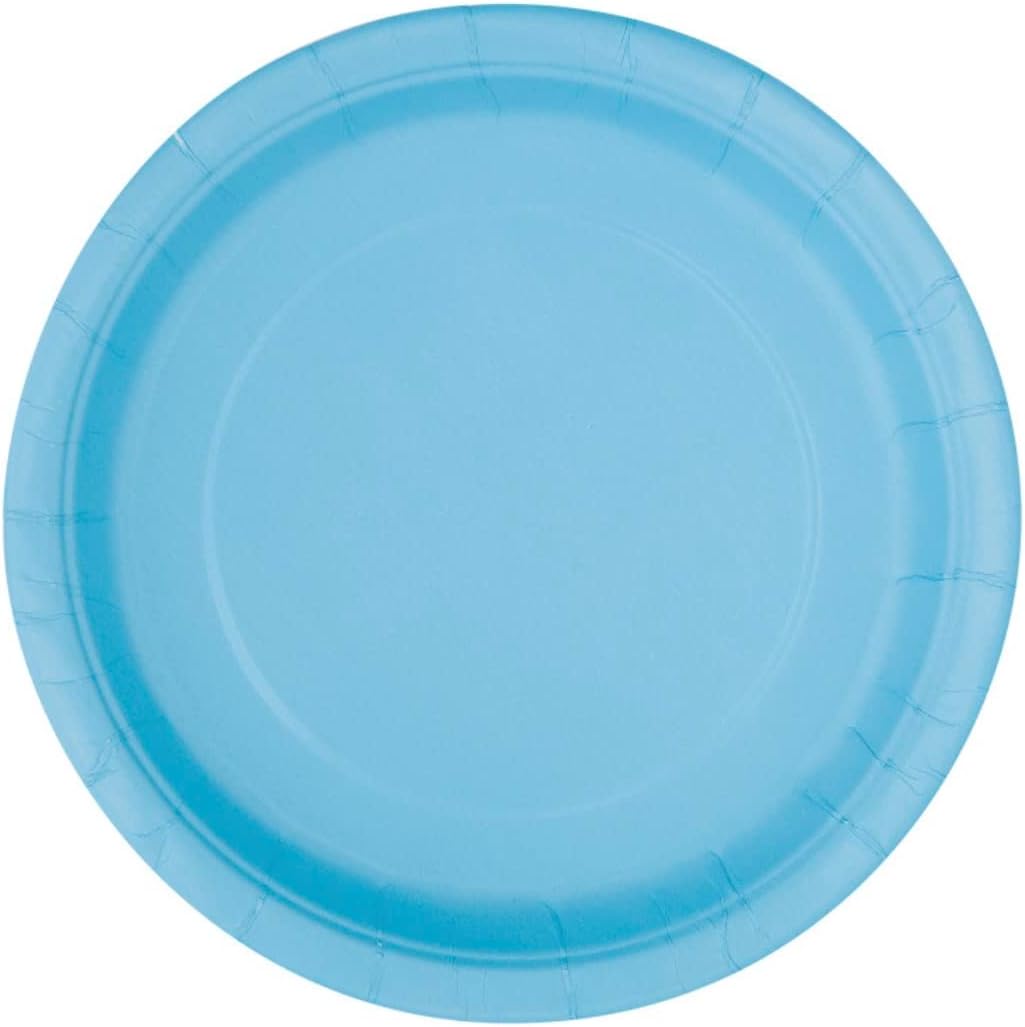 16pcs 9" Plates (Powder Blue)