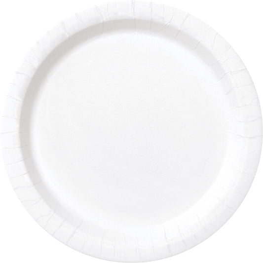 16pcs 9" Plates (White)