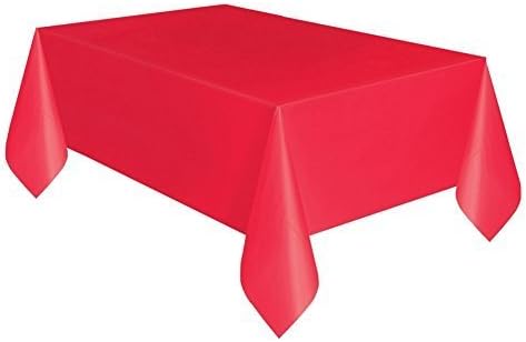 54"x108" Rectangular Tablecover (Ruby Red)