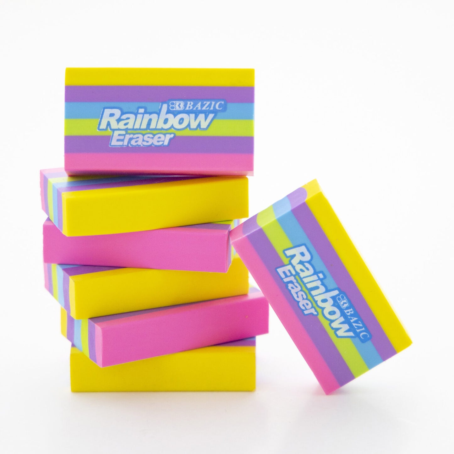 4pc Rainbow Erasers