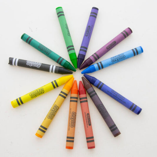 12pcs Jumbo Crayons