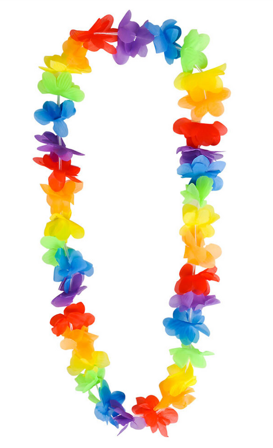 1pc 36" Rainbow Flower Leis