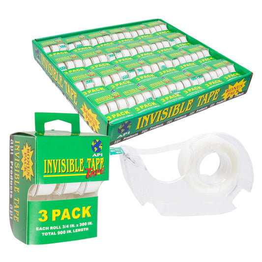3pack Invisible Tape