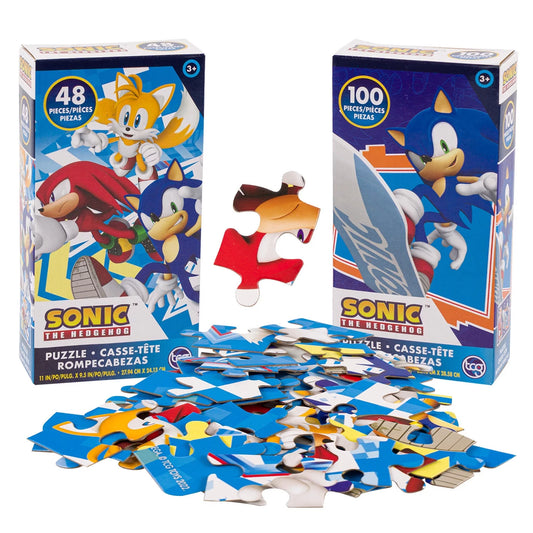 100pcs Sonic Puzzles