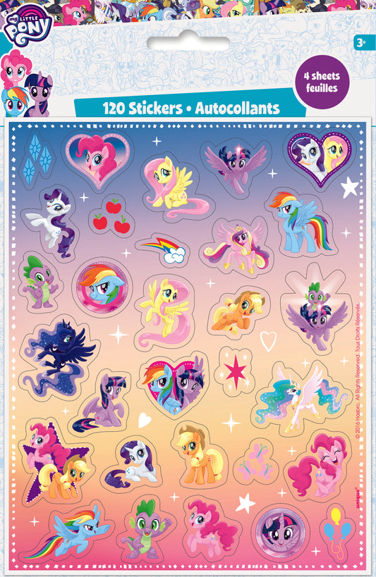 120pcs My Little Pony Stickers