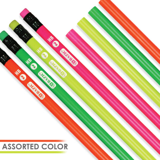 8pcs Fluorescent Pencils #2 HB