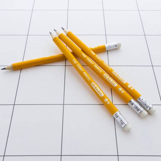 4pc Yellow #2 Premium Jumbo Pencils