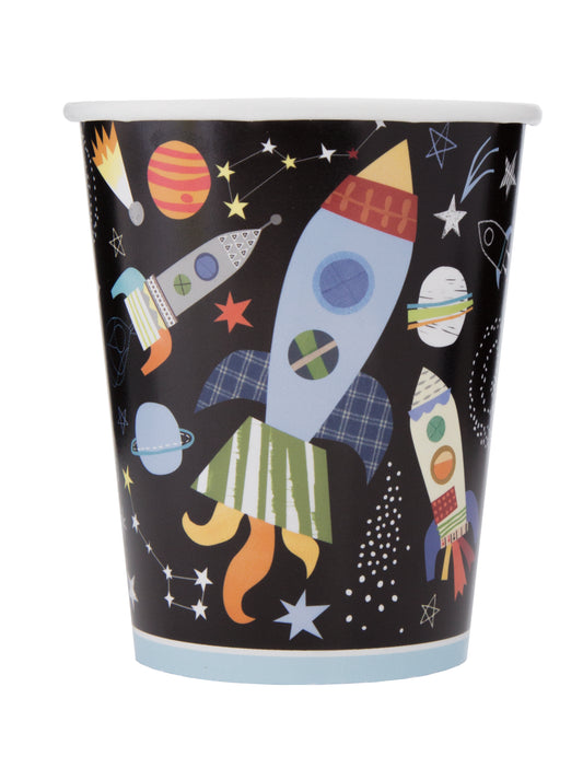 8pcs Outer Space 9oz Cups
