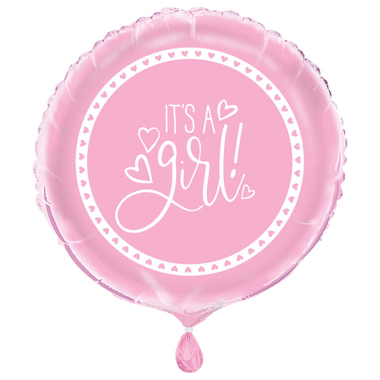 It's a Girl Foil Balloon