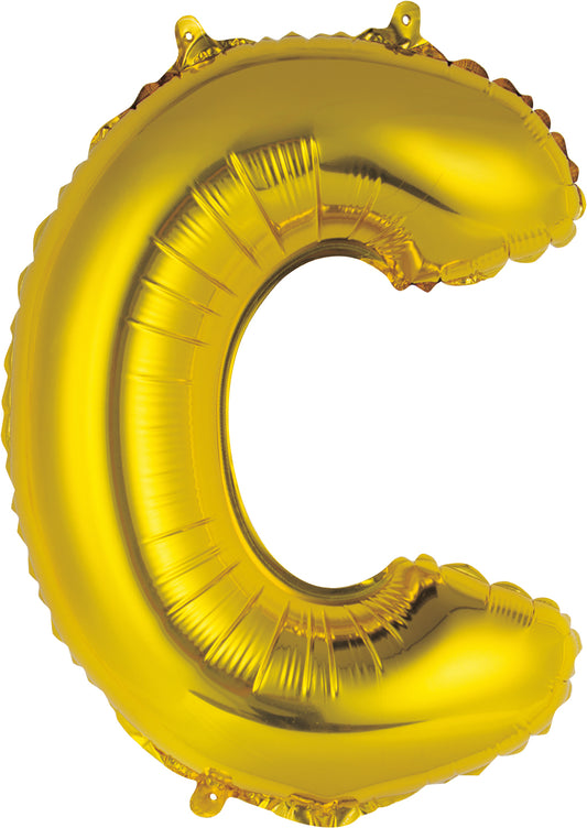 14" Letter "C" Foil Balloon