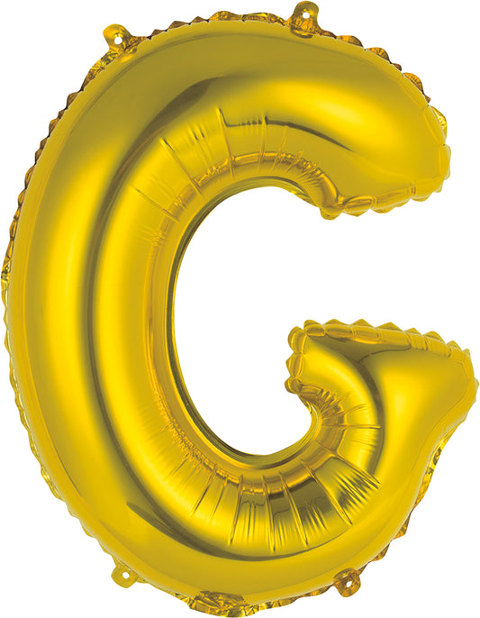 14" Letter "G" Foil Balloon