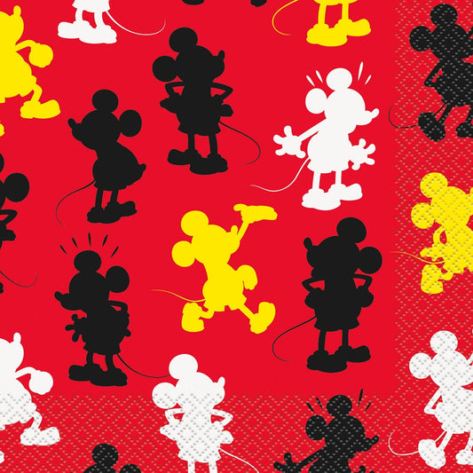 16pcs Mickey Mouse Luncheon Napkins