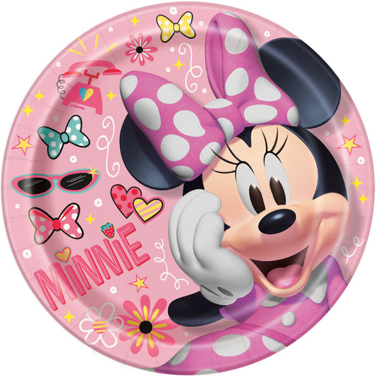 8pcs Iconic Minnie 9" Plates