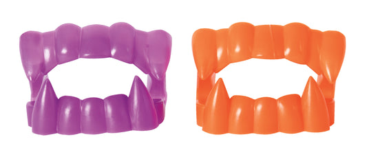 12pcs Plastic Neon Vampire Teeth
