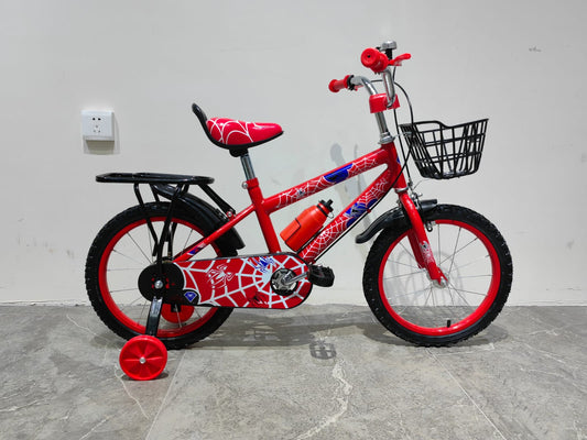 Red & Black Spider-man Bicycles