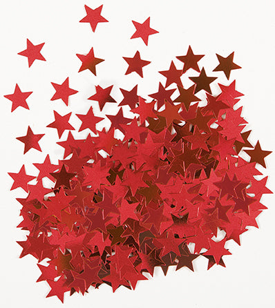 14.7g Red Star Confetti