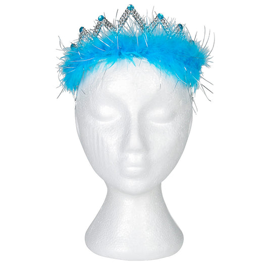 Feather Tiara (Blue)
