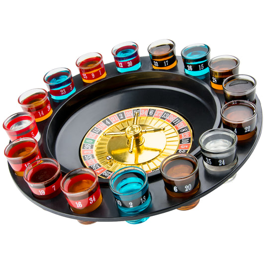 13" Roulette Spin And Shot Game
