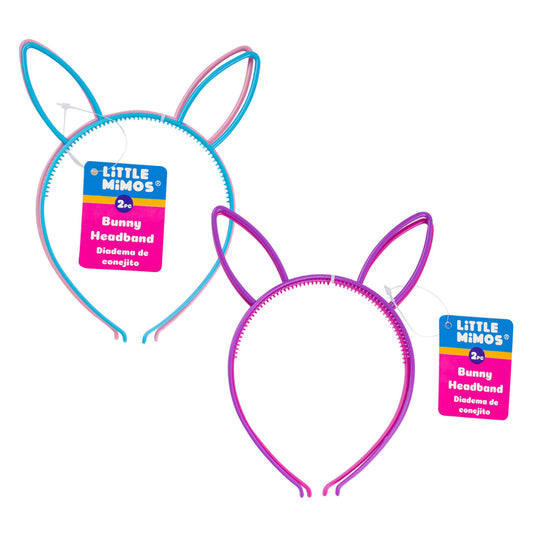 2pk Little Mimos Bunny Ears Headbands