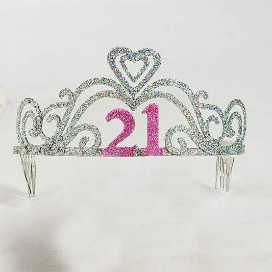 "21" Birthday Tiara