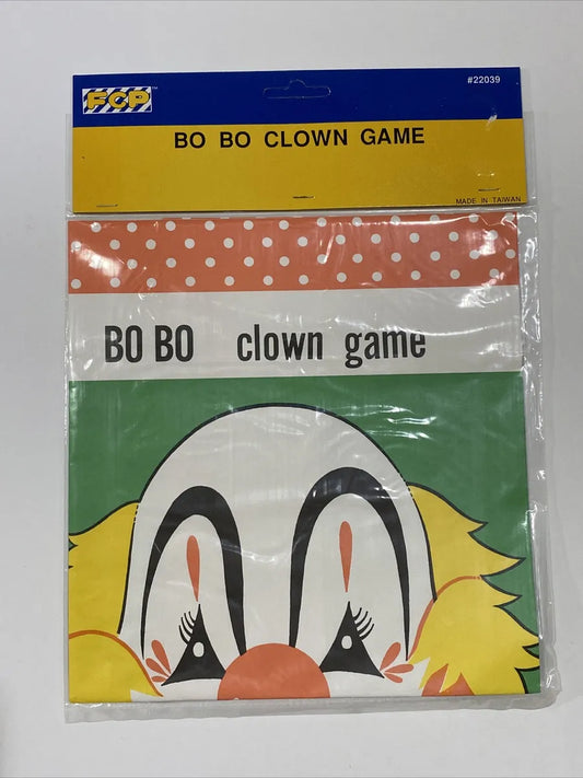Bobo Pin the Nose on the Clown Game