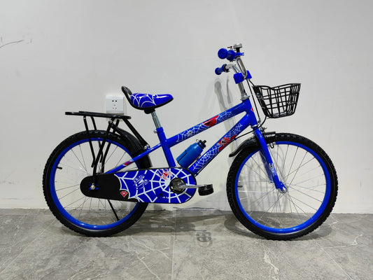 Blue & Black Spider-Man Bicycle