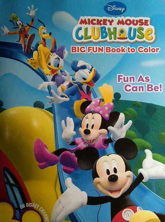 Mickey Mouse Clubhouse Big Fun Book to Colour
