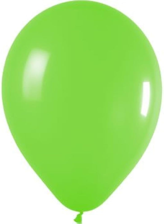 10pcs 12" Lime Green Balloons