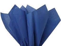 10pcs Blue Tissue Paper