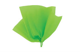 10pcs Lime Green Tissue Paper