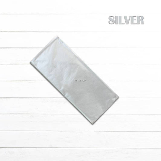 10pcs Silver Tissue Paper