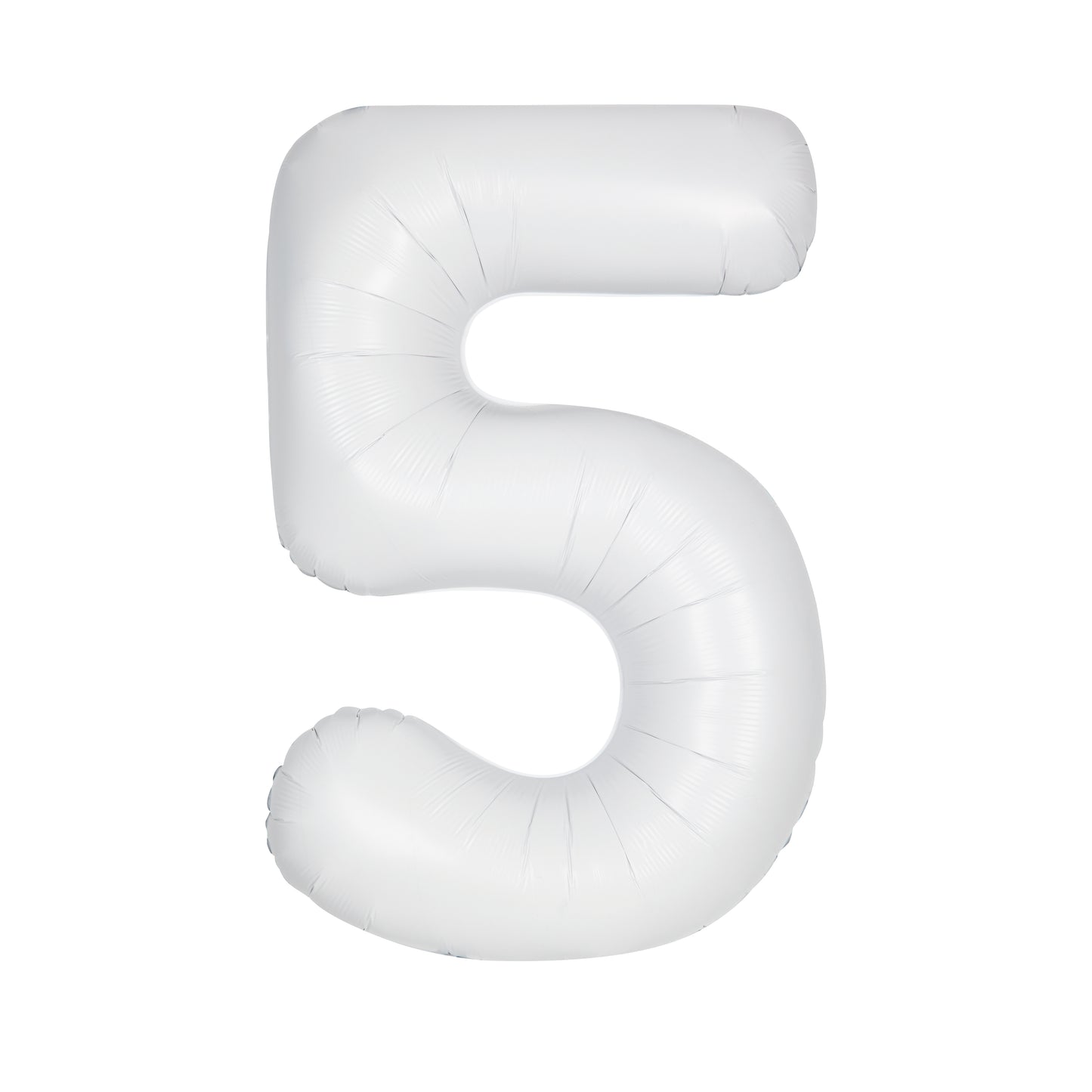 34" #5 Balloon (White)