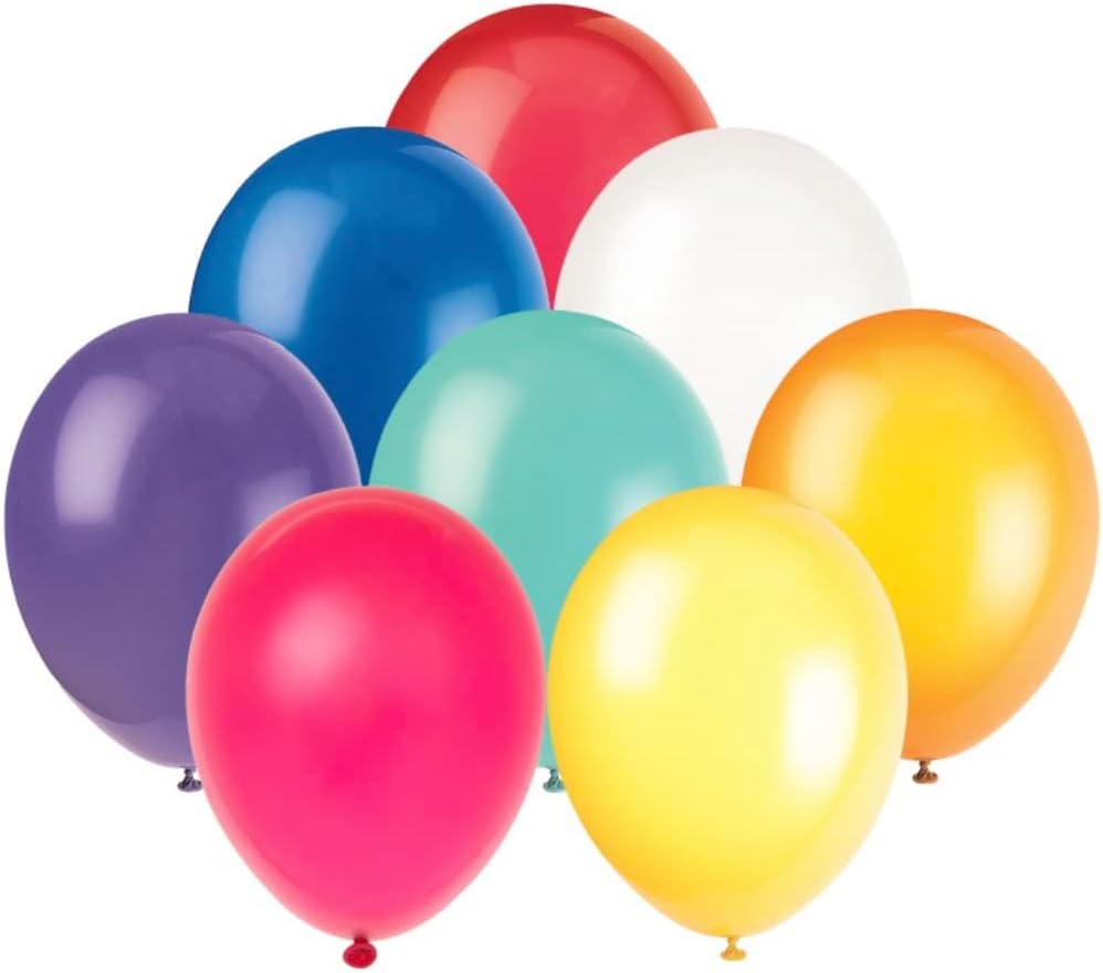 144pcs 9" Assorted Color Balloons