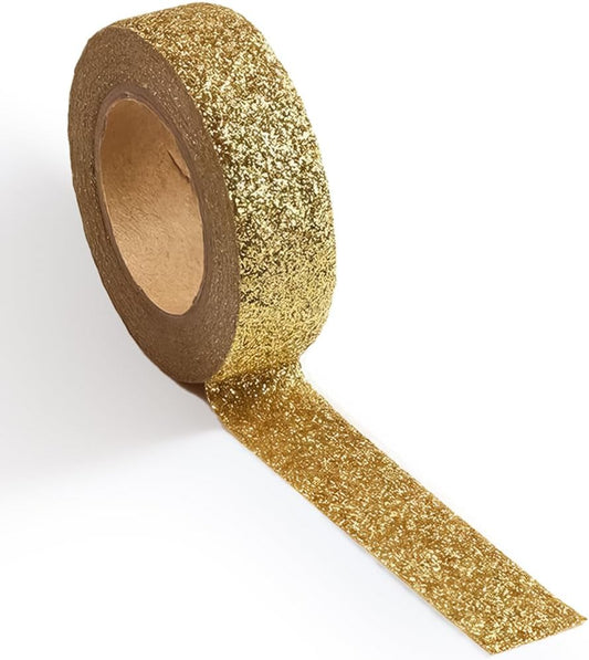 16ft Gold Glitter Washi Tape