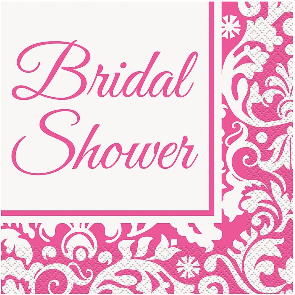 16pcs Bridal Shower Luncheon Napkins