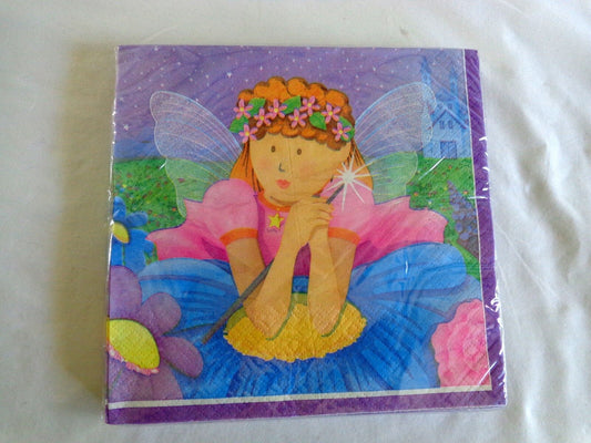 16pcs Fairy Princess Luncheon Napkins