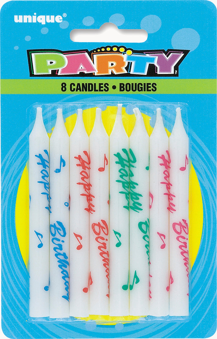 8pcs Birthday Candles