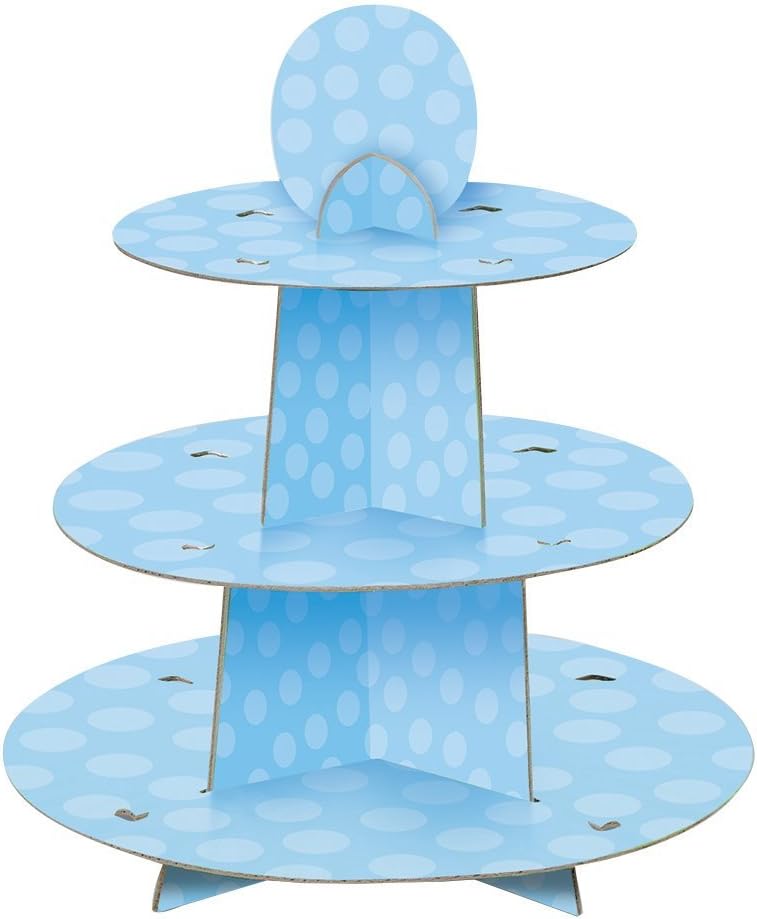 Baby Blue Cupcake Stand