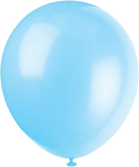 20pcs 9" Helium Balloons (Baby Blue)