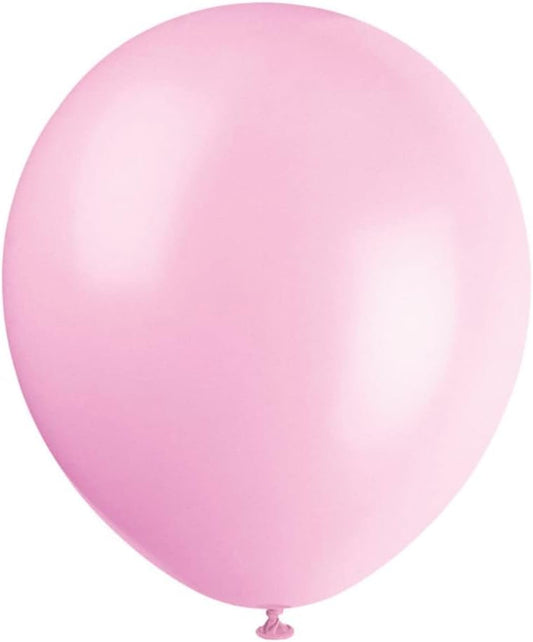 20pcs 9" Petal Pink Balloons (Helium)