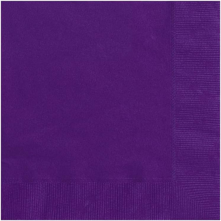 20pcs Luncheon Napkins (Deep Purple)