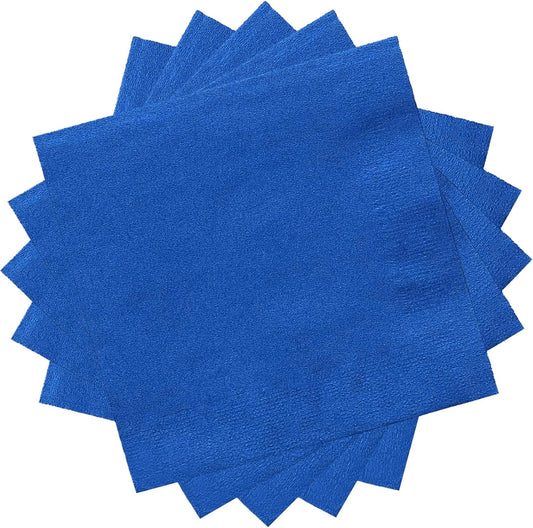 20pcs Beverage Napkins (Royal Blue)