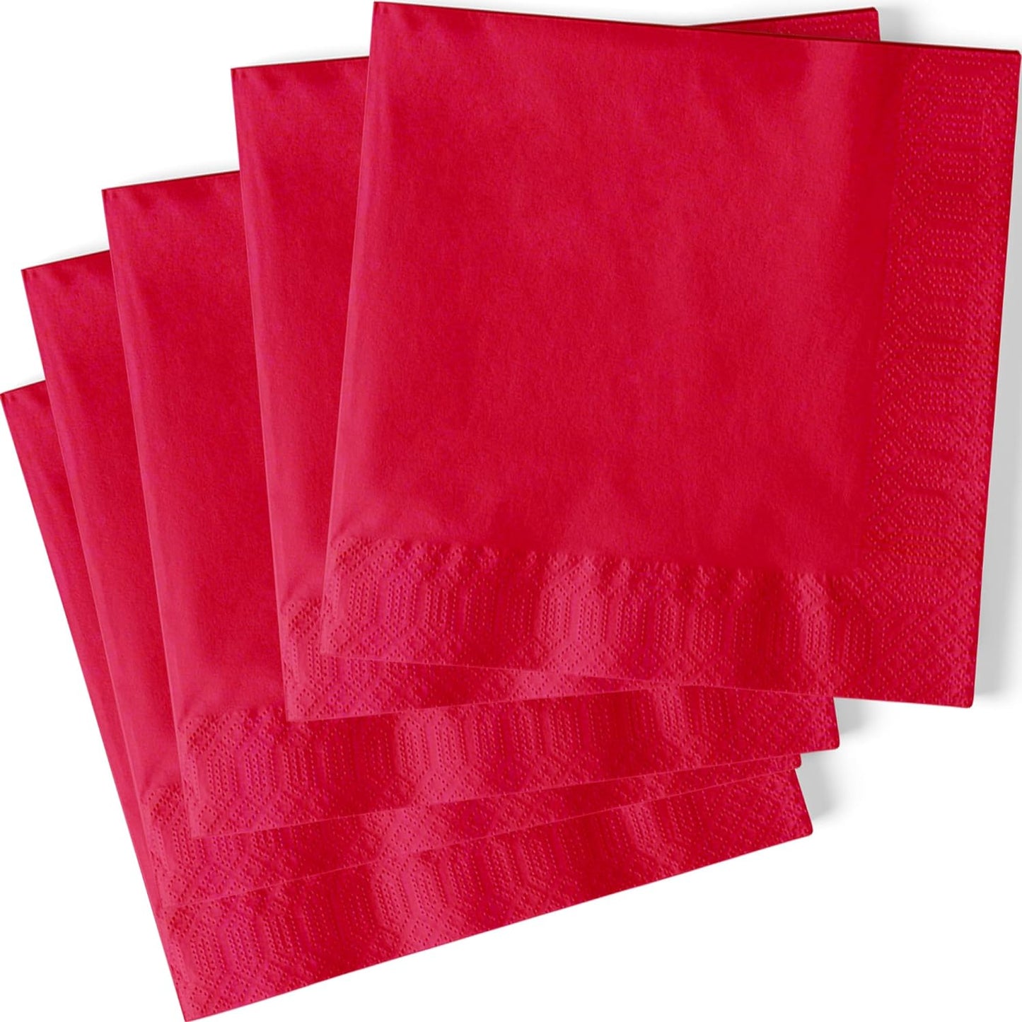 20pcs Luncheon Napkins (Ruby Red)