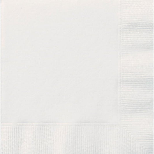 20pcs Luncheon Napkins (White)