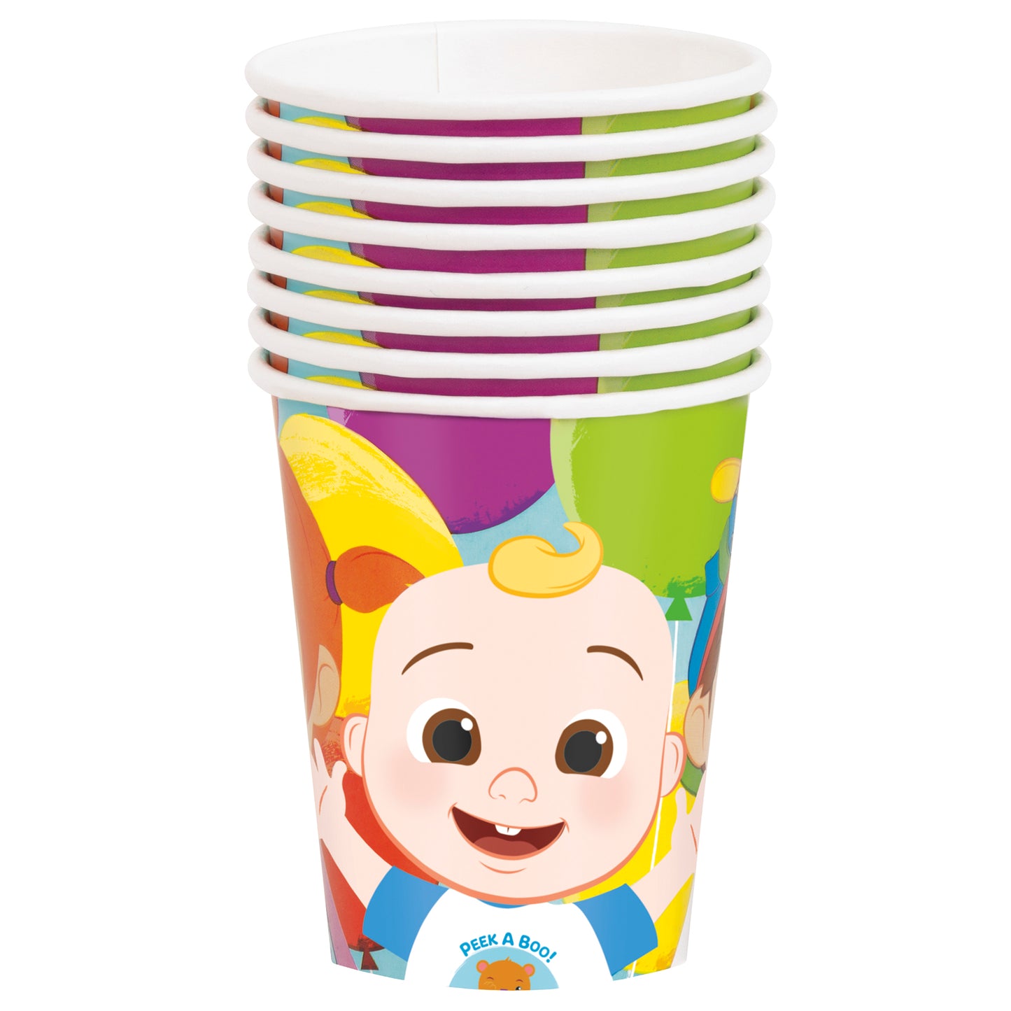 8pcs Cocomelon 9oz Cups