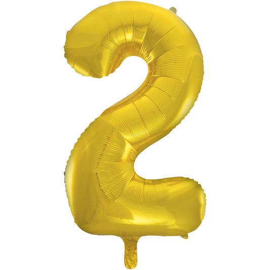 34" #2 Balloon (Gold)