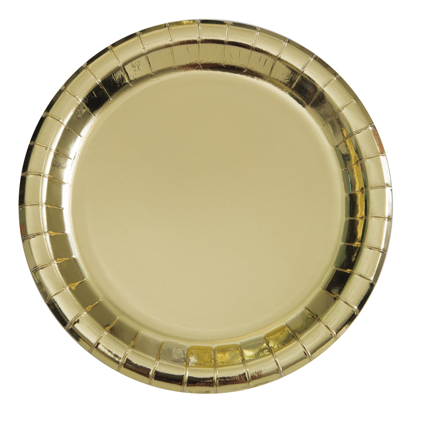 9" 8pcs Plates (Gold)