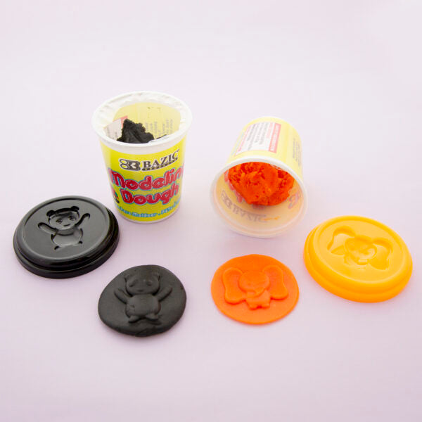 2pc Modeling Dough (Yellow & Black)