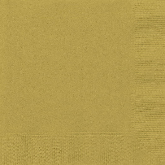 20pcs Luncheon Napkins (Gold)